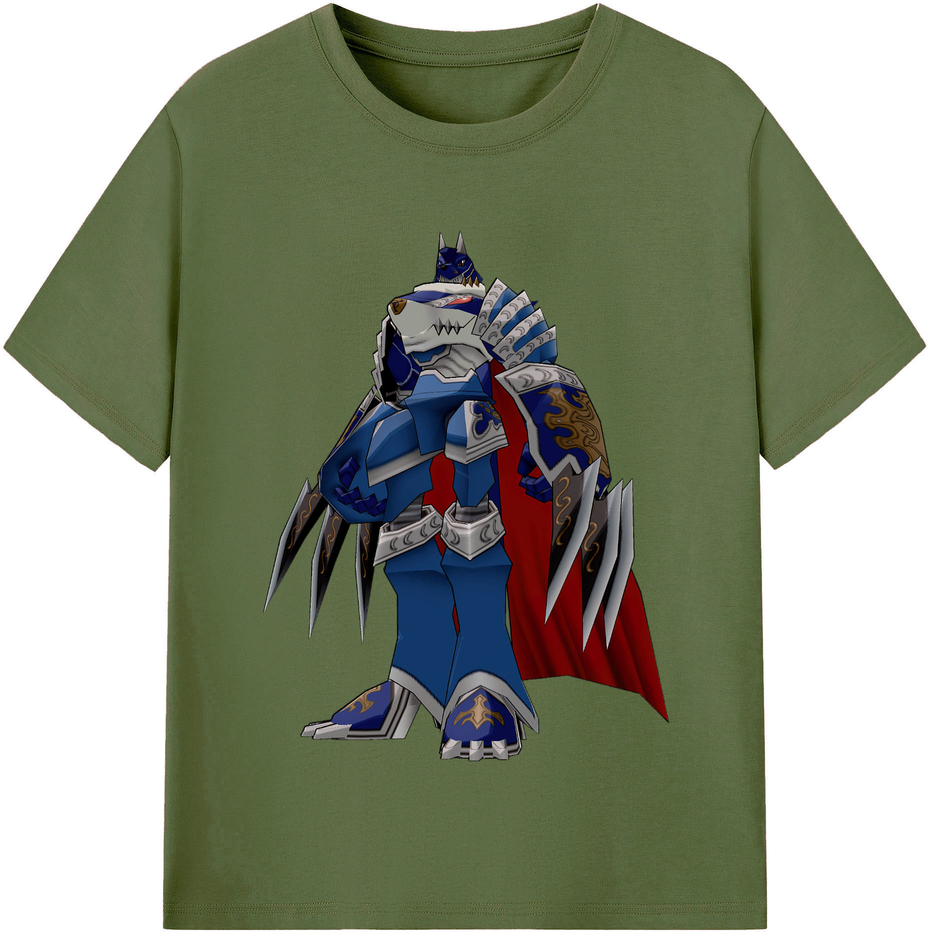 （画像用） Digimon デジタルモンスター/デジモン 綿100％半袖Tシャツ（フロントプリント）